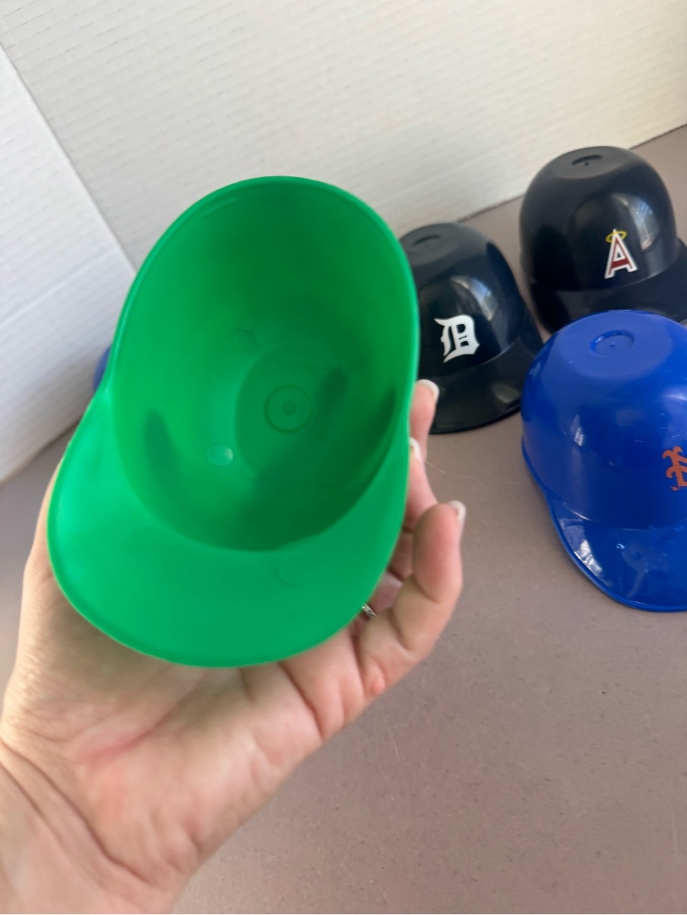 Kids Mini Team Helmet Toy - Green - Picture 3 of 6